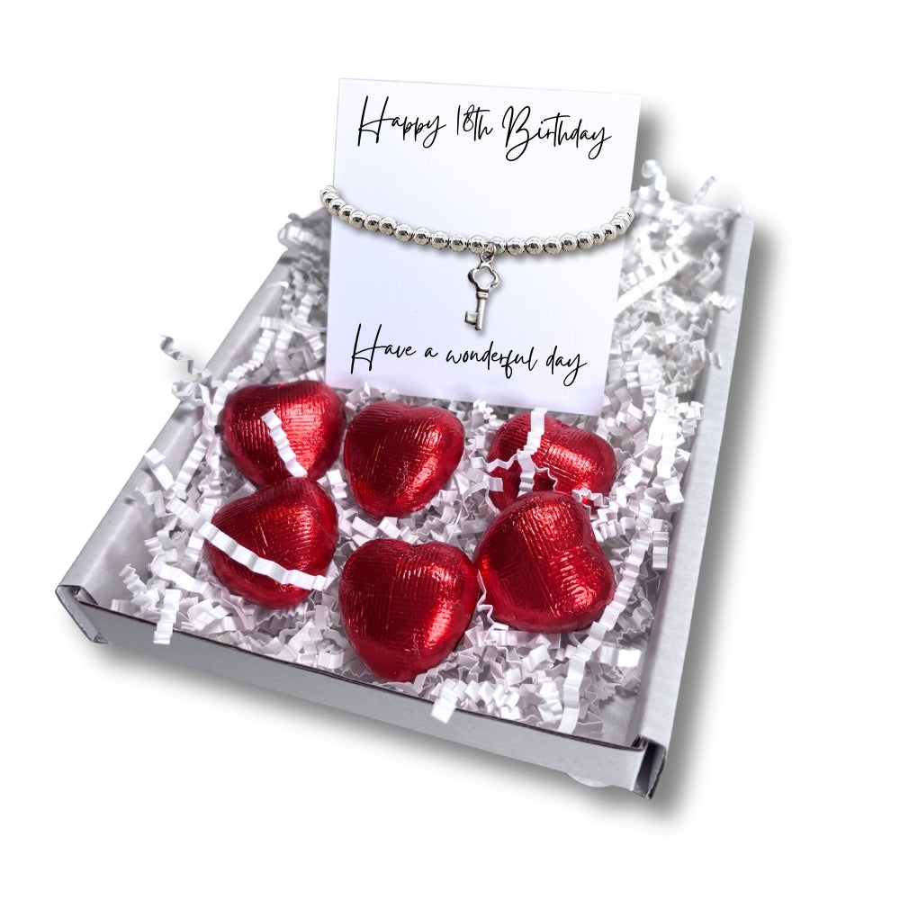 Happy 18th Birthday Bracelet Mini Gift Hamper