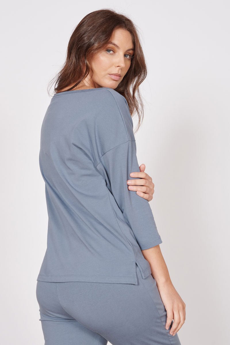 Georgia Blue Loungewear Soft Touch Long Sleeved Top