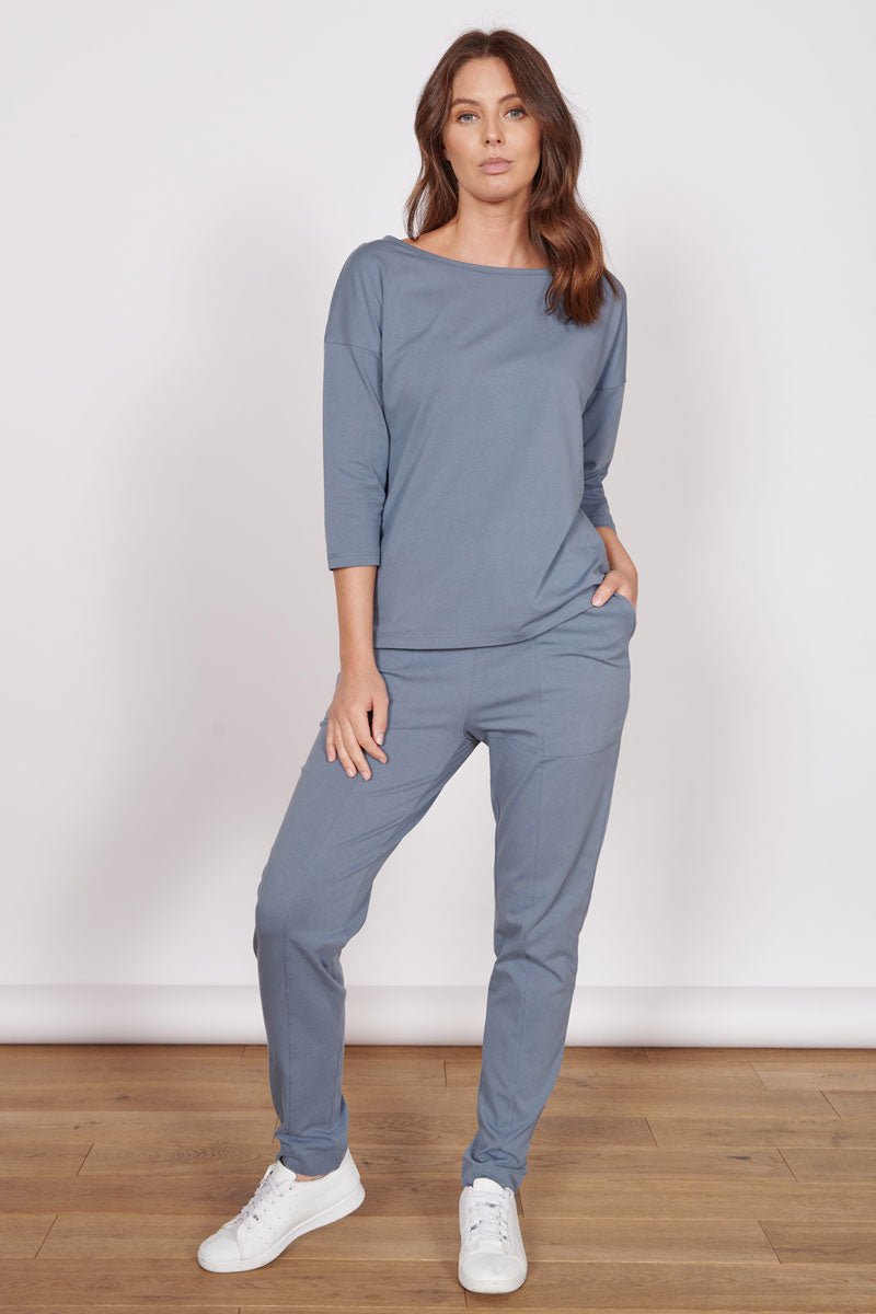 Georgia Blue Loungewear Soft Touch Long Sleeved Top